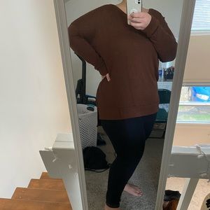 Round Neck Tunic Top